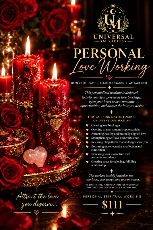 Personal Love Working