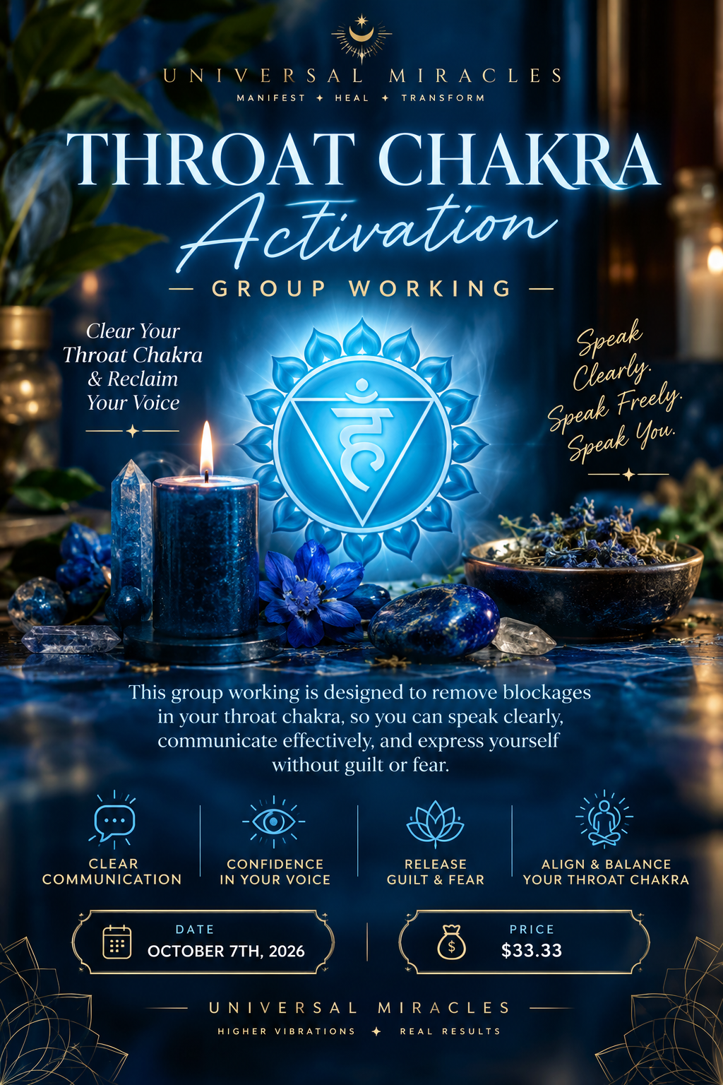 Throat Chakra Activation